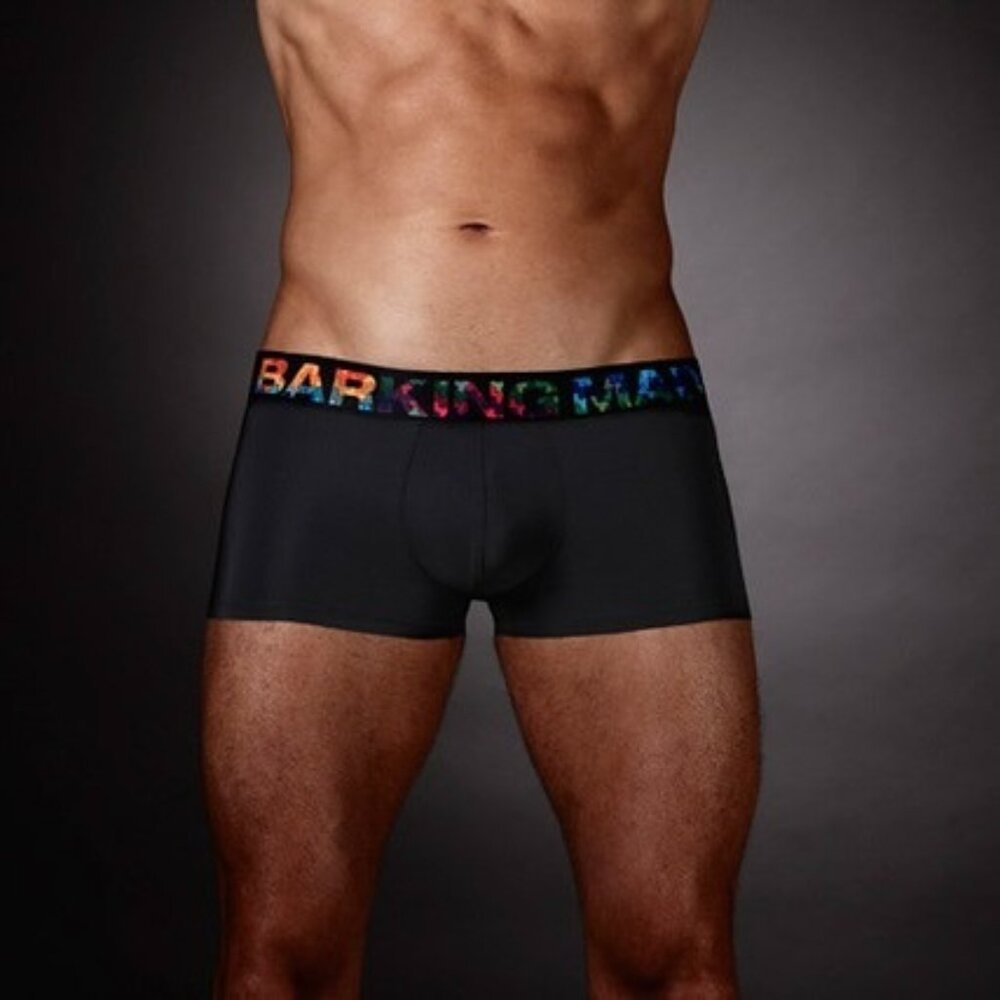 jac5 Barking Mad Black Boxer Briefs | Medium
